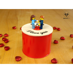 Can for LEGO - I love you