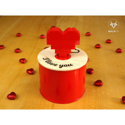 Lego heart construction