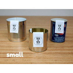 Empty tin cans