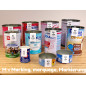 Empty tin cans