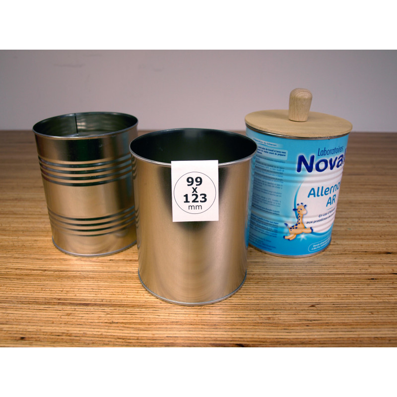 Empty tins with lids sales