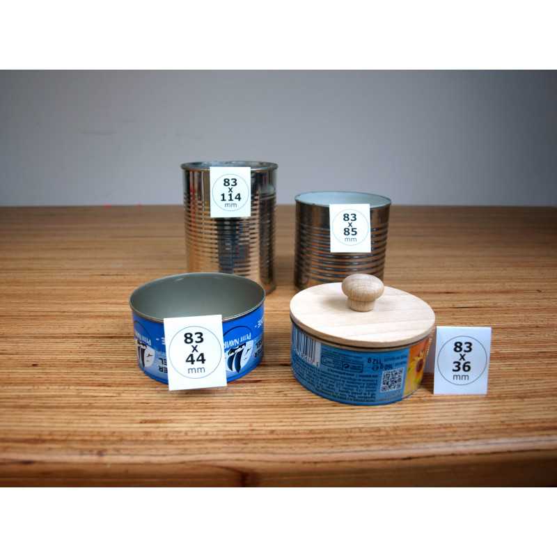 choix de conserves moyennes