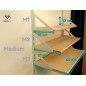 Classic shelving