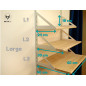 Classic shelving