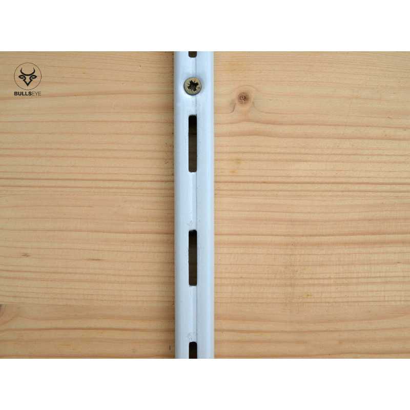 single white steel rack