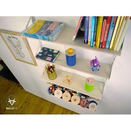 floating bookcase