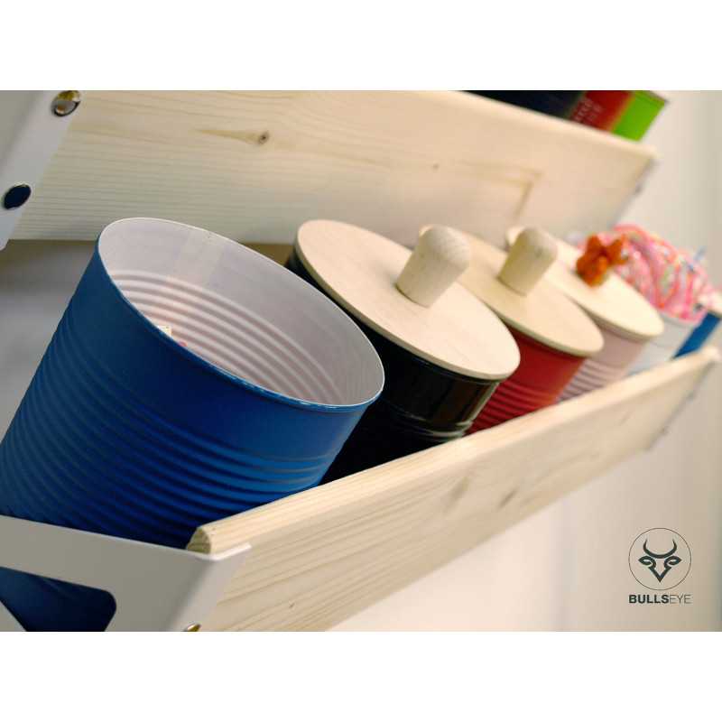 storage boxes display