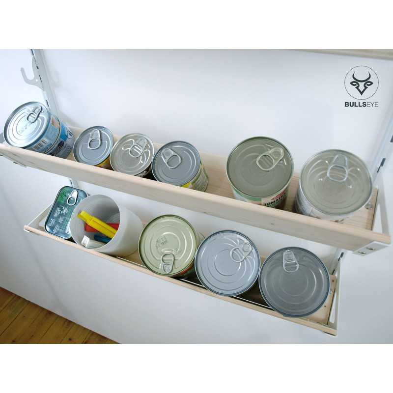 tins cans storage