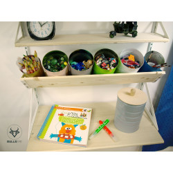 Adjustable wall desk kids
