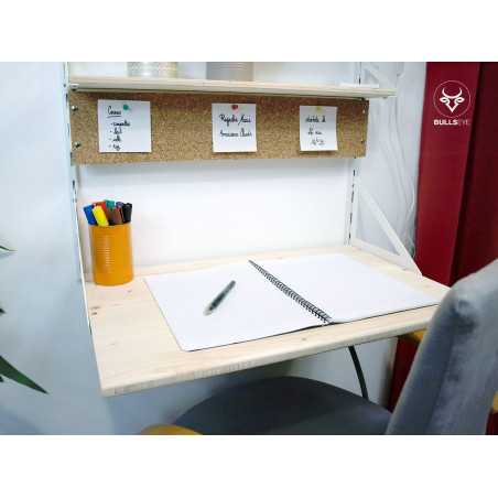 wall secretary desk