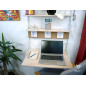 Hide-away floating desk Hide-away floating desk