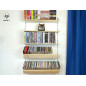 CD, DVD and books storage