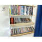 CD, DVD and books storage