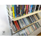 CD, DVD and books storage