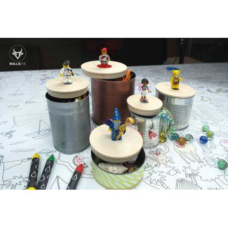 Lego theme birthday table decoration
