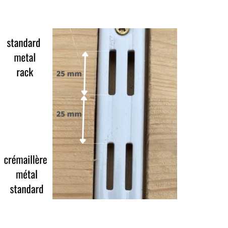 standard metal rack