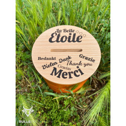 multi-language engraved money box