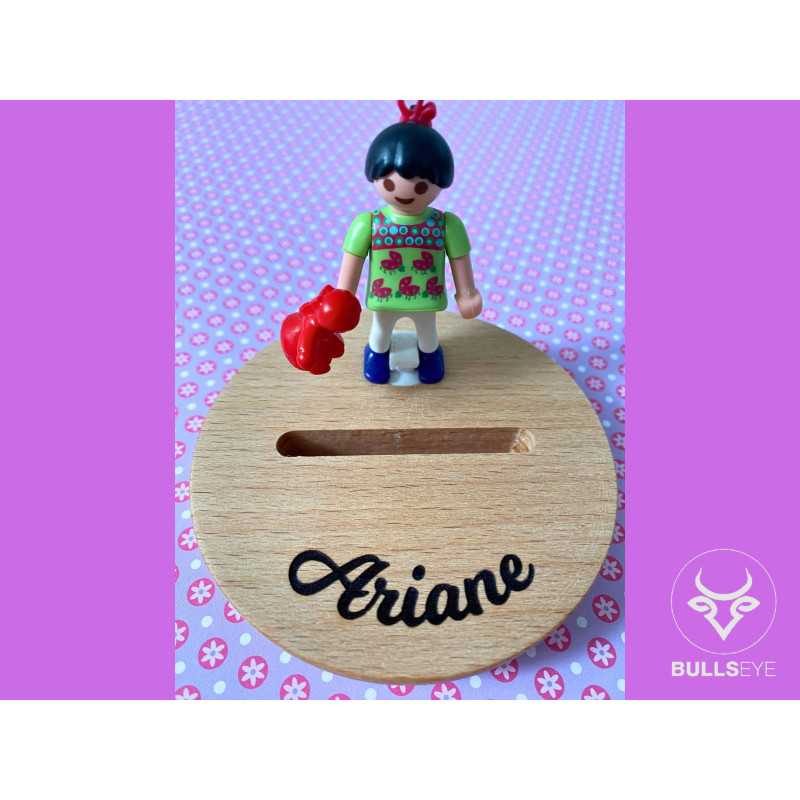 playmobil fixed on a box