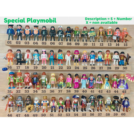 Personnages Playmobil spéciaux