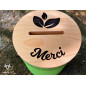 Lid PIGGY BANK engraved or not Lid PIGGY BANK engraved or not