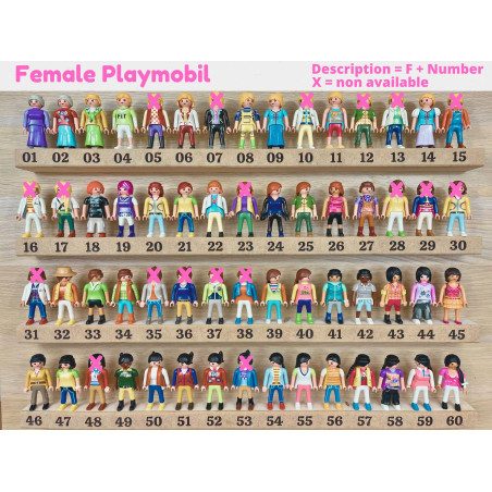 Personnages Playmobil femme