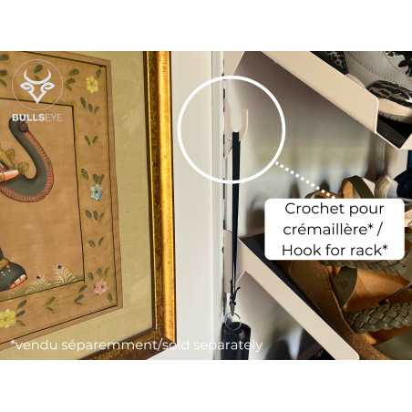 crochet pour crémaillère métal