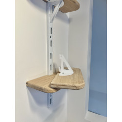 Narrow shelves for small walls or confined spaces