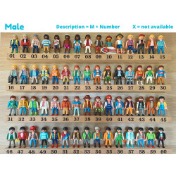 Storage box with PLAYMOBIL as grip – useful and funny Gift
