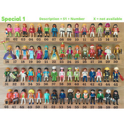 PLAYMOBIL® theme box engraved with name and/or personal message ❤