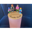 Grosse tirelire avec Playmobil