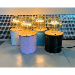 lampes différentes couleurs