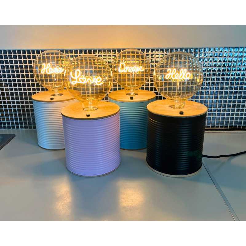 lampes différentes couleurs