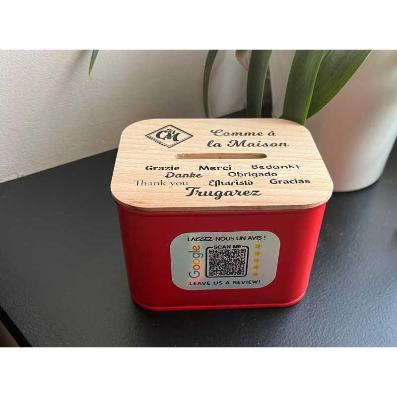 tirelire à pourboires