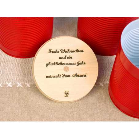 inscription couvercle