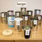 Boîtes de conserve vides