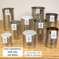 Boîtes de conserve vides