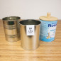 Empty tin cans