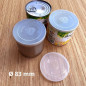 Recycled plastic lids