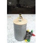 Can with lid for LEGO