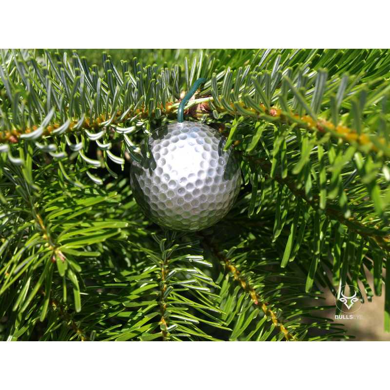 silver Christmas bauble