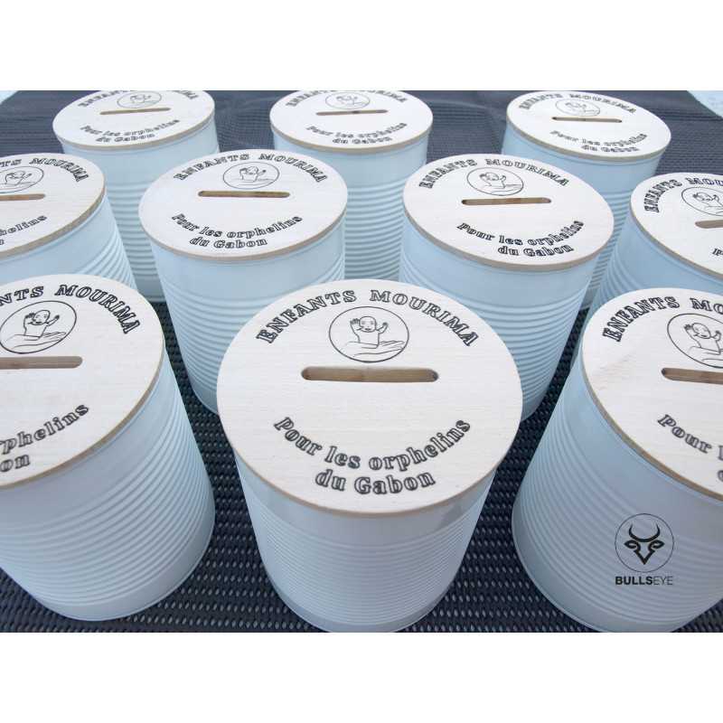 donation box personalised