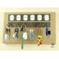 Personalised wall key holder