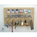 Personalised wall key holder