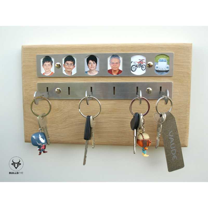 wooden key rack