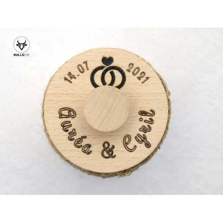 fire-engraved lid