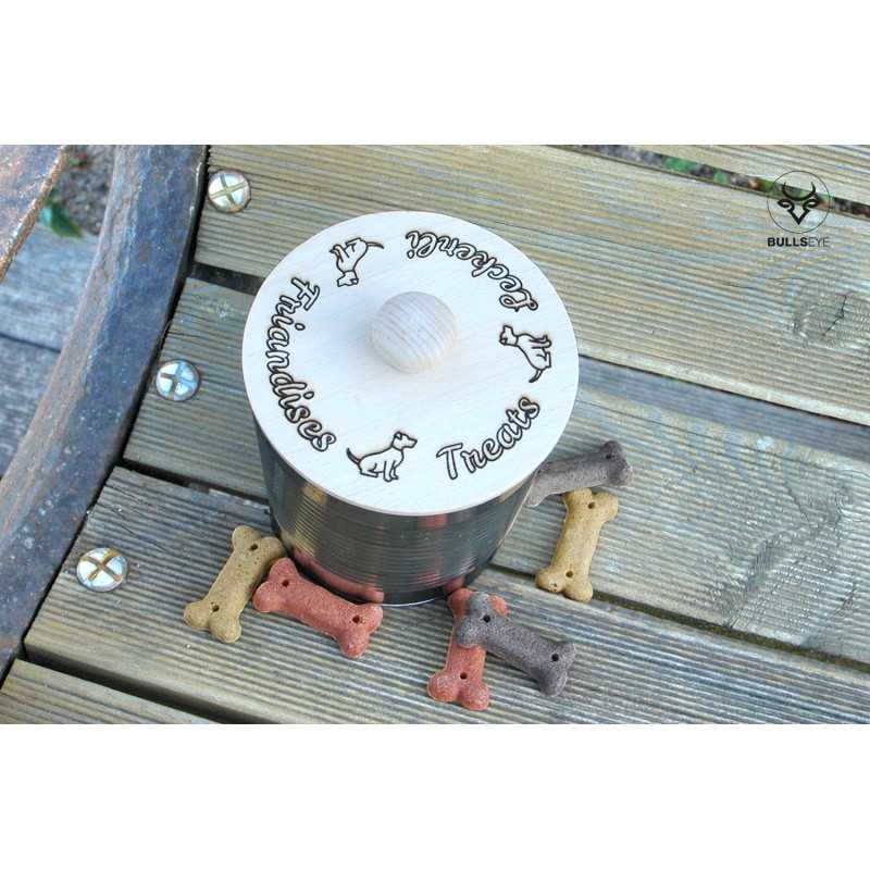 couvercle boîte croquettes chien