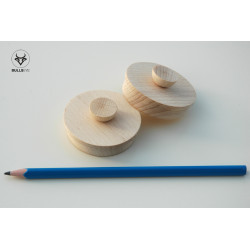 couvercle bois 55 mm