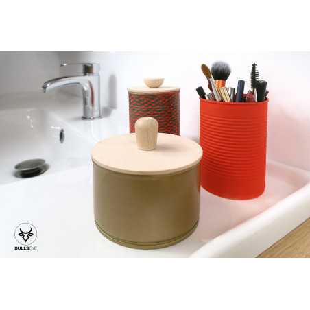 bathroom cans