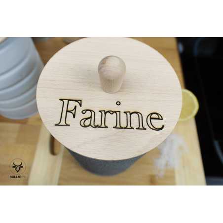 engraved cover flour engraved cover flour
