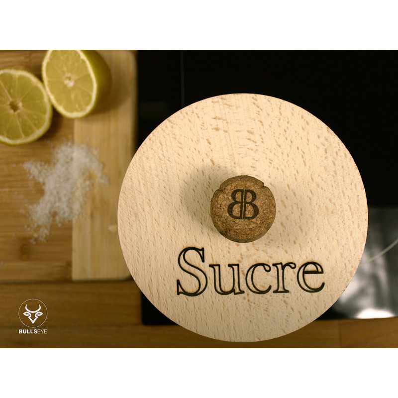 boîte à sucre en poudre